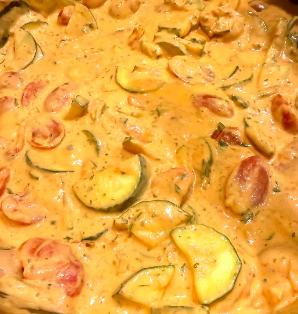 Zucchini Pasta Soße