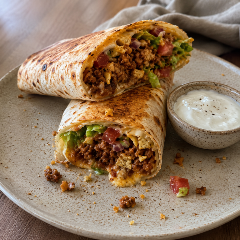 Crunchy Tofu Wraps