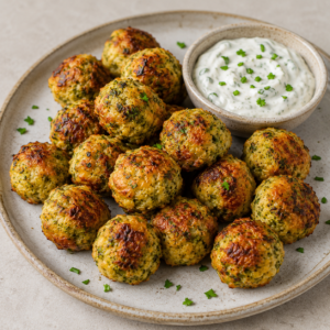 Brokkoli Snack Balls