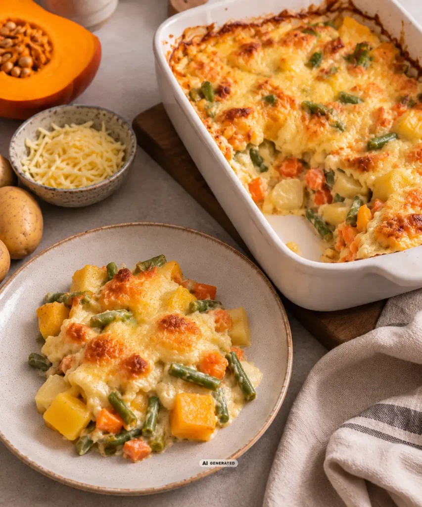 Kartoffelauflauf bis Gemüse